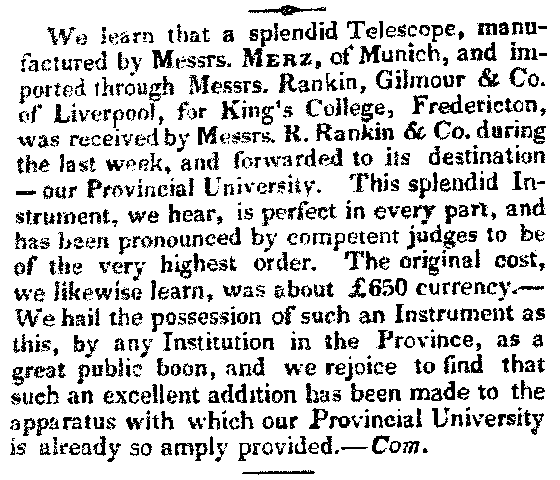 NB Courier 19 May 1849