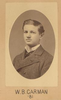 Bliss Carman UNB Class of 1881