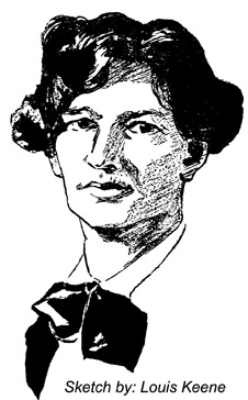 Bliss Carman-Sketch by Louis Keene