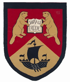 The University of New Brunswick Coat of Arms, 1956