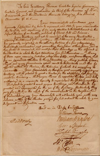 Petition of 1785