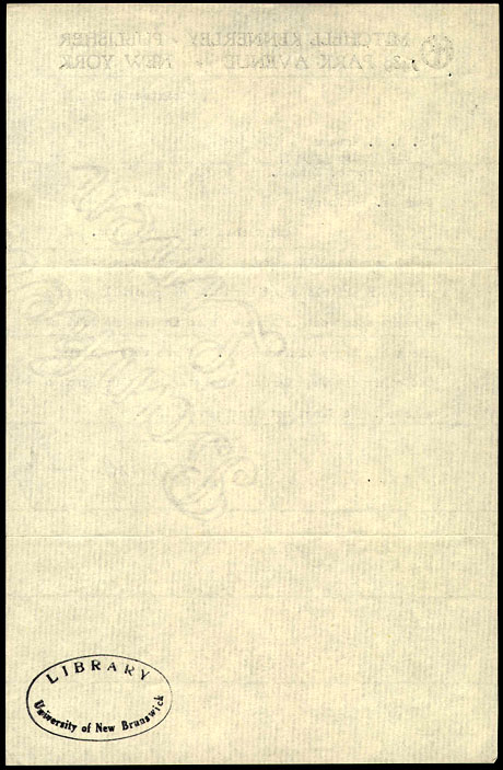 Letter from Mitchell Kennerly to Rufus Hathaway, May 16, 1921